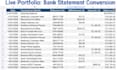 convert bank statement to excel, pdf to excel, and data entry