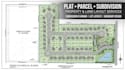 design professional plat map, property map, parcel map, subdivision land layout
