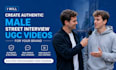 create authentic male street interview ugc videos for your brand
