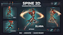 rig and animate your 2d character in spine 2d