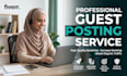 provide quality guest posting and link insertion services