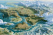 make fantasy map illustration