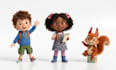 illustrate 3d children story book