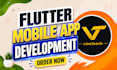 do mobile app development android ios app using flutter and react native