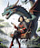 draw fantasy character illustration