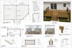 design deck, patio, pergola framing foundation structural and 3d rendering