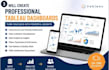 create interactive tableau dashboards and reports