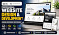 design and develop a wix business website