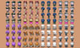 do pixel art character animation topdown spritesheet animation game assets