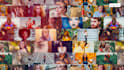create mosaic photo wall vlog reveal video