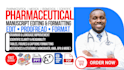 edit and format pharmaceutical article, biomedical manuscripts, medical journal
