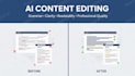create and edit ai content professionally