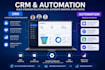 setup crm and automation