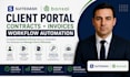 setup suitedash bonsai client portal contracts invoices workflow automation