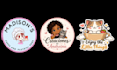 design a cute custom kawaii character, mascot logo