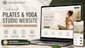 build squarespace pilates studio website yoga studio website class booking