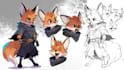 design your oc and create a professional reference sheet