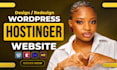 hostinger website design hostinger website redesign hostinger wordpress website
