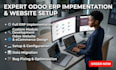implement customize and setup your odoo erp website