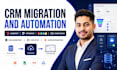 hubspot pipedrive zoho houzz procrm data migration honeybook zapier integration