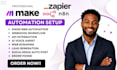setup, fix make com automation, made com n8n automation zapier webhook n8n