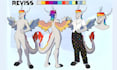 draw and design your furry ref sheet fursona reference sheet, anthro character