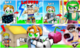 design roblox game thumbnail, youtube thumbnail minecraft thumbnail and gaming