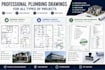 create plumbing drawings, water supply, drainage and permit plans