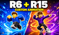 create custom roblox walk, run, jump and emote animations