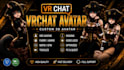 create custom anime vrchat avatar 3d model furry vr character commission