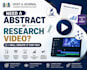 create research abstract video and scientific presentations