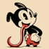 create rubber hose vintage retro cartoon illustrations