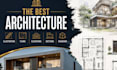 architectural illustration plans elevation sections diagram and presentation