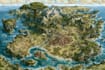 custom fantasy map illustration