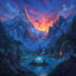 fantasy concept landscape illustrations