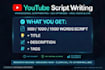write viral youtube script for faceless channel
