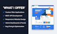 create dynamic web application full stack web developer, full stack website