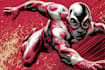 create dark superhero comic art and graphic novel