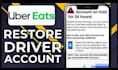 uber reactivation, amazon flex reactivation, spark reactivation and lyft