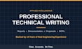 write technical documentation, reports, and proposals