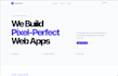 build a modern website landing page in react, tailwind etc
