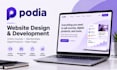 do podia website design redesign develop podia membership online course website