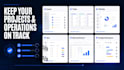 provide professional project and operations management support