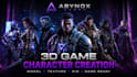 create a professional 3d character, character model and game ready assets