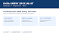 do professional data entry, web research, and google sheets tasks