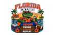 create custom traditional crocodile football logo designs
