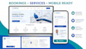 design a professional wordpress dental website with booking