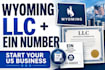 register us llc in wyoming and ein number