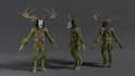 create a low poly 3d monster or creature for your game