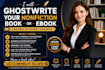 ghostwrite your nonfiction book or ebook